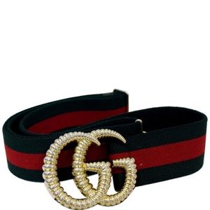 Gucci belt Torchon double G belt buckle elastic